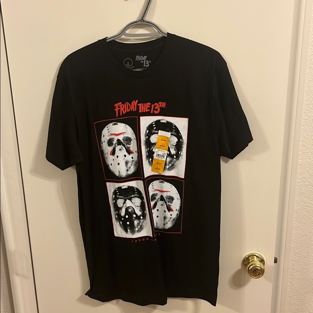 Friday the 13th Black Graphic T-Shirt